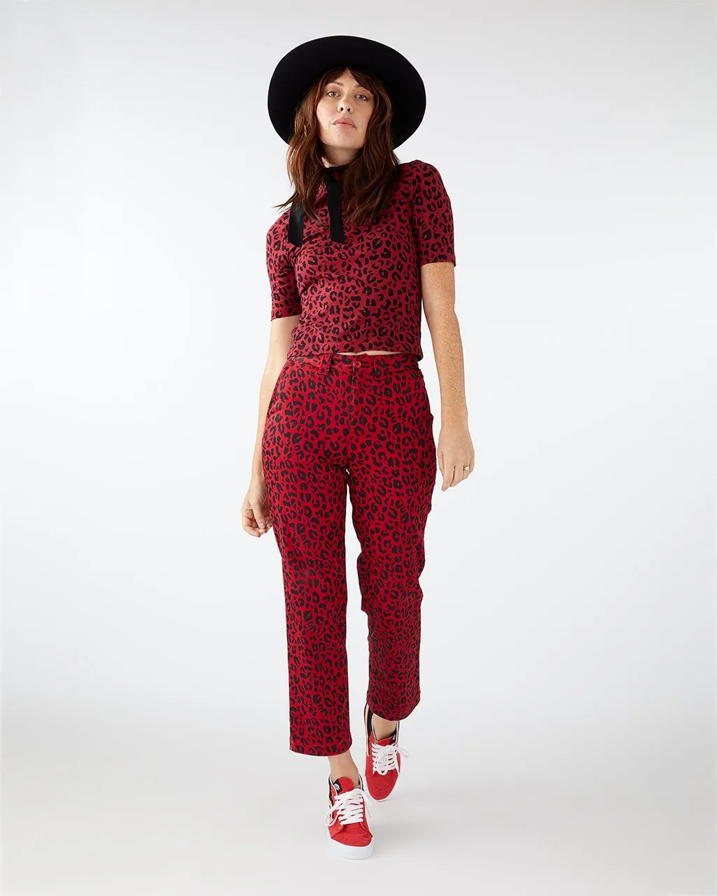 Authentic Chino - Chili Pepper Leopard
