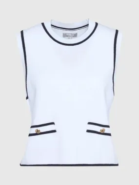 Barbour Amy Sleeveless Knitted Vest