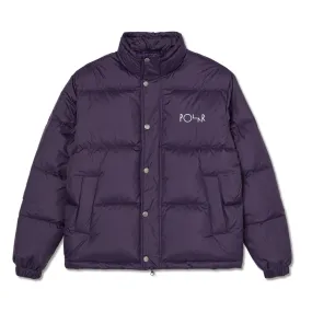 Basic Puffer - Dark Violet