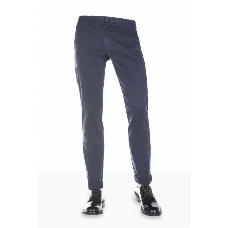 Blue Chino Pants by Paul Taylor