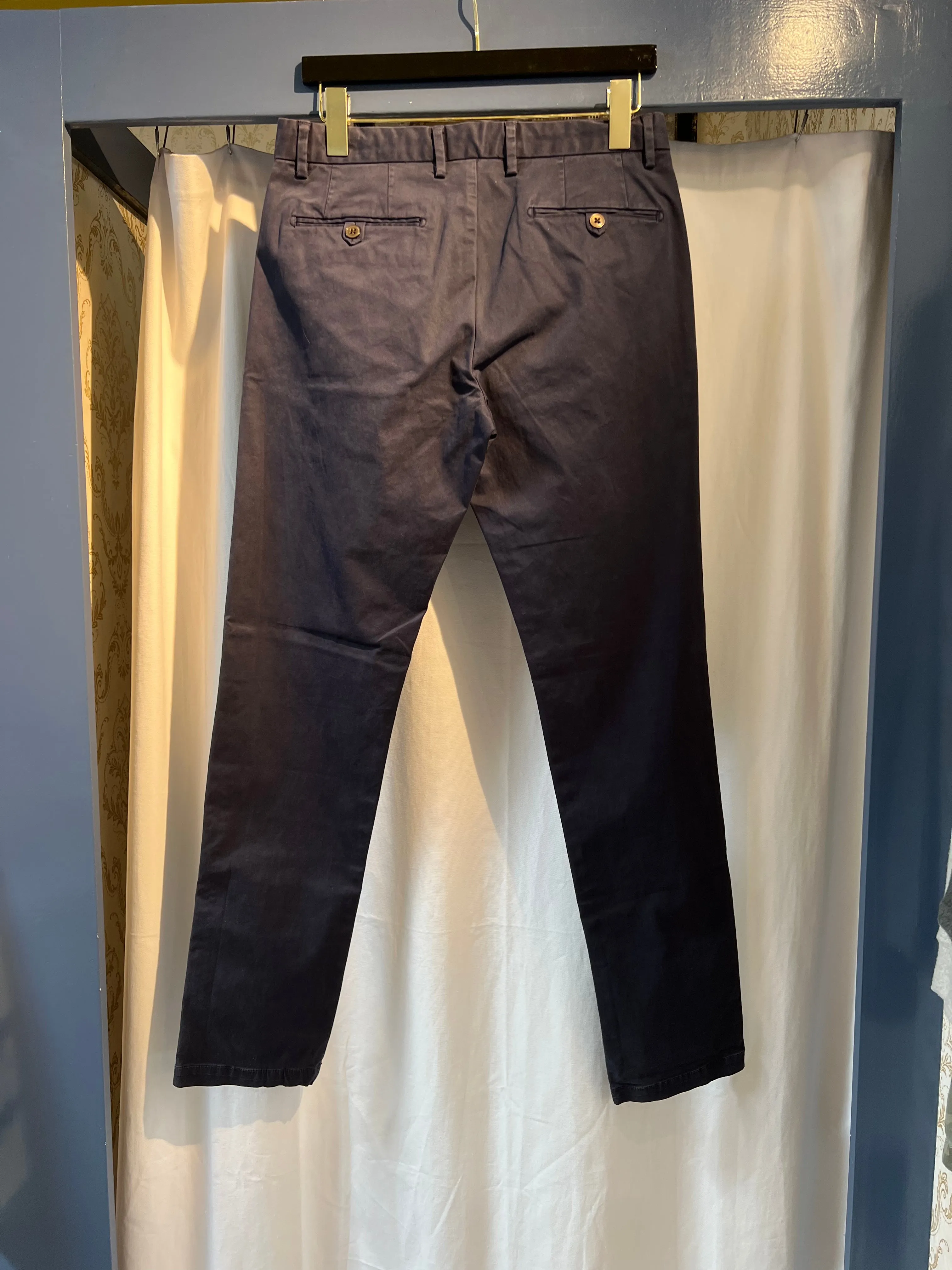 Blue Chino Pants by Paul Taylor