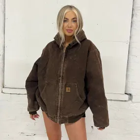 Brown Carhartt Jacket - XL