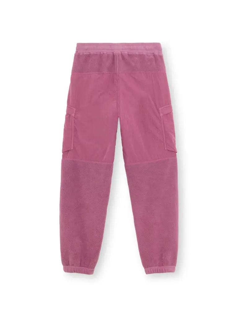 cotton pile with nylon-tc