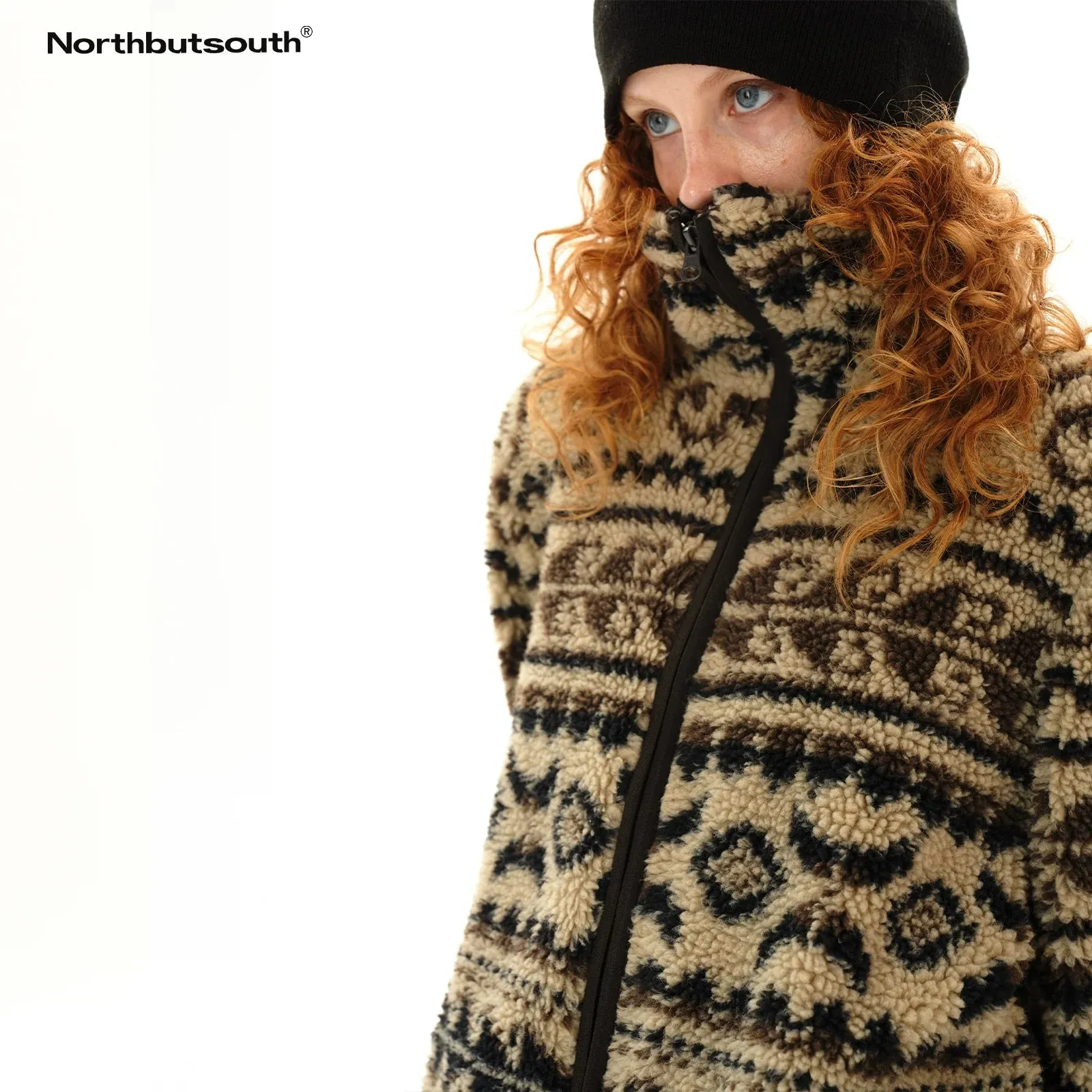 Curly Leaf Fleece Jacket