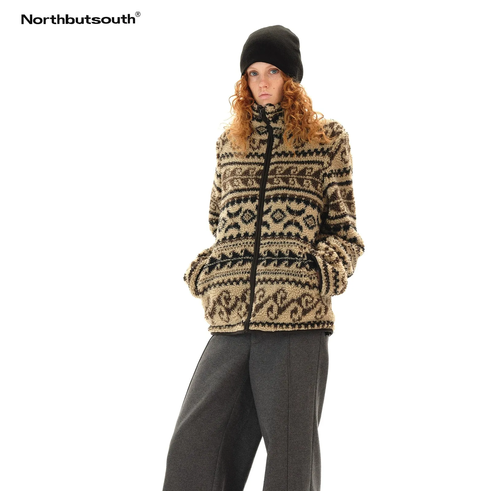 Curly Leaf Fleece Jacket