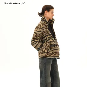 Curly Leaf Fleece Jacket