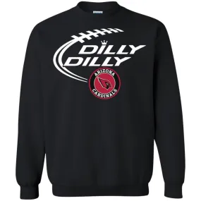 Dilly Dilly Arizona Cardinals Nfl Football Unisex Crewneck Pullover Sweatshirt