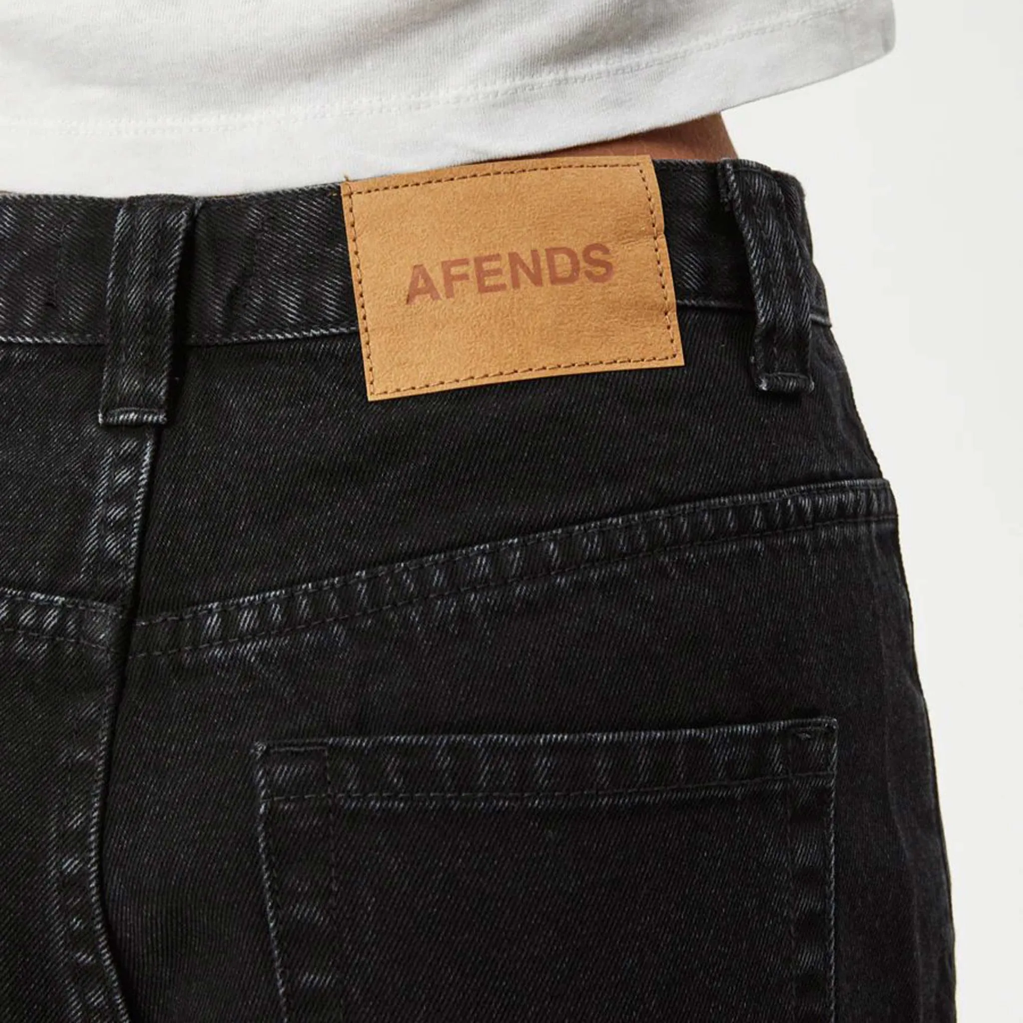 Emilie Organic Carpenter Denim Shorts