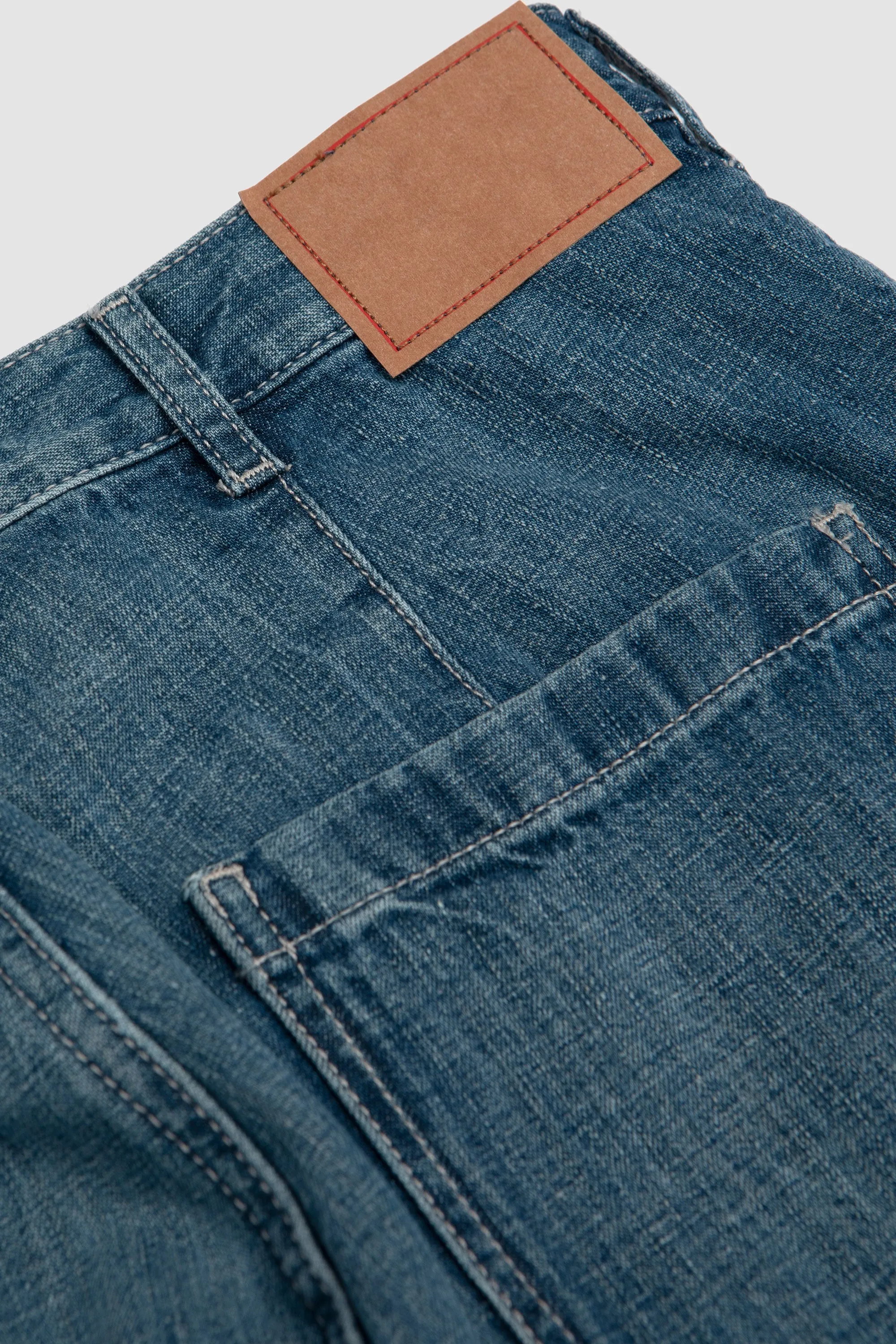 Genua Worker Chino Round House Blue