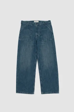 Genua Worker Chino Round House Blue