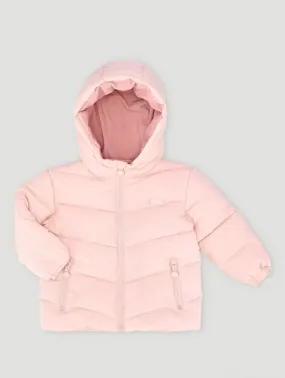 Girls Pink Puffer