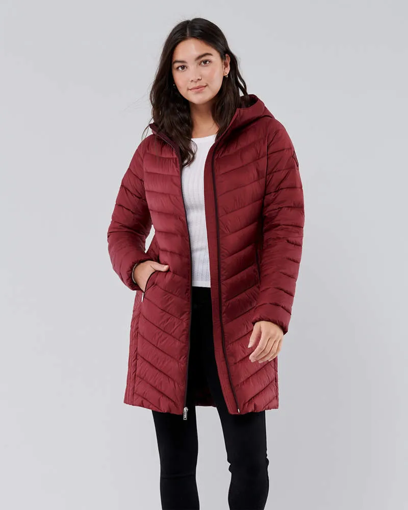 Hollister Lightweight Puffer Parka