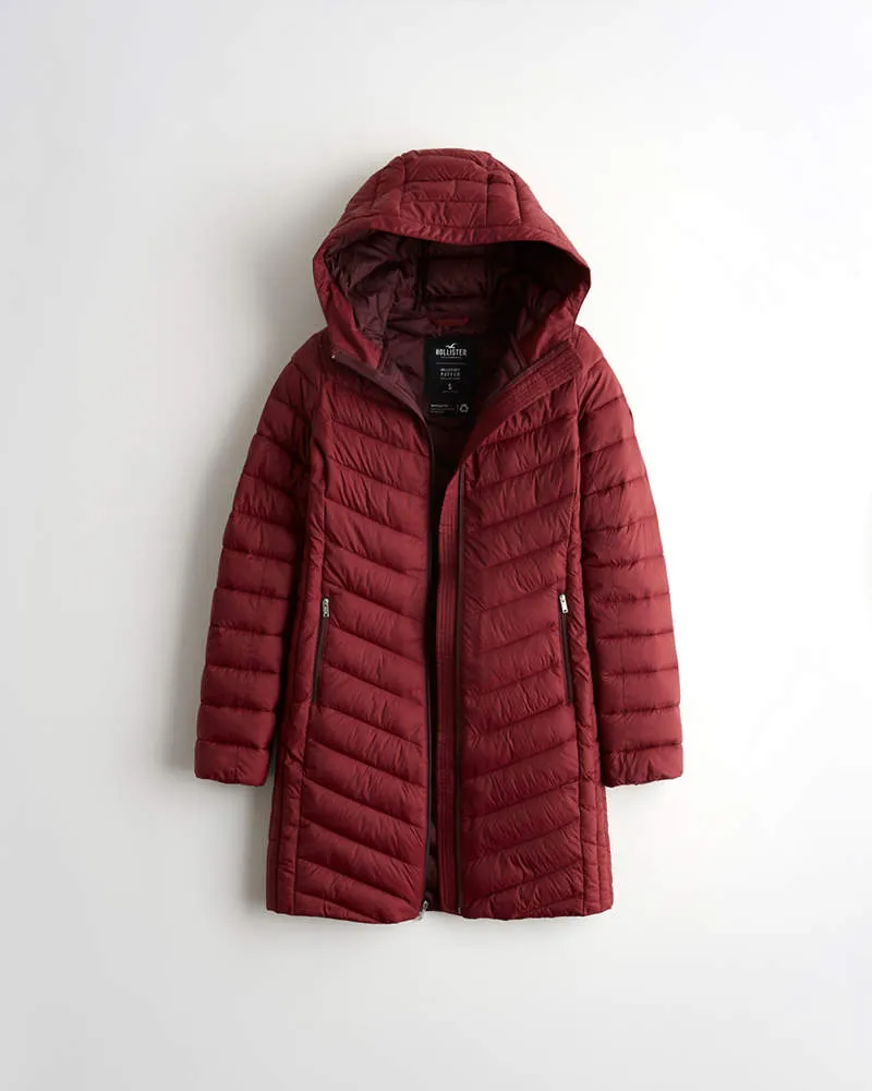 Hollister Lightweight Puffer Parka