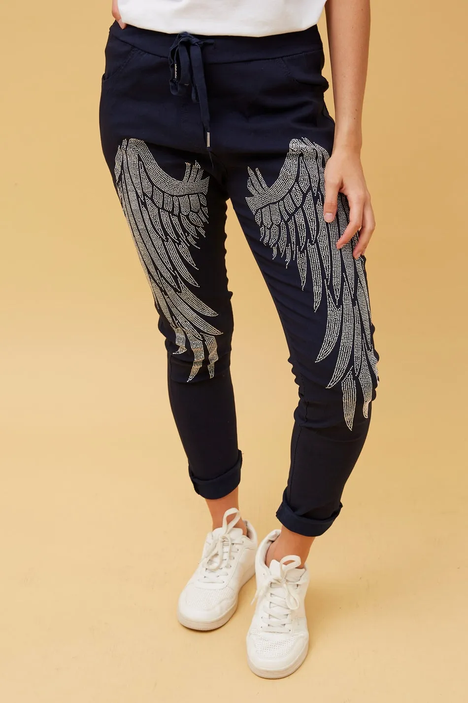 JANJA DIAMANTE WINGS JOGGER PANTS