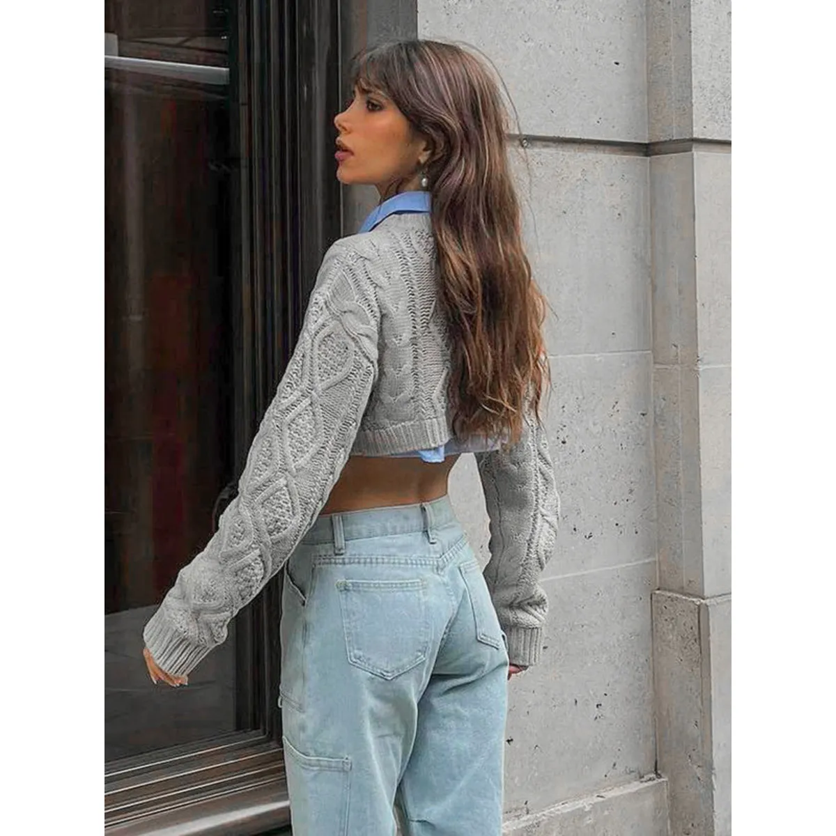 Knitted Retro Sweater