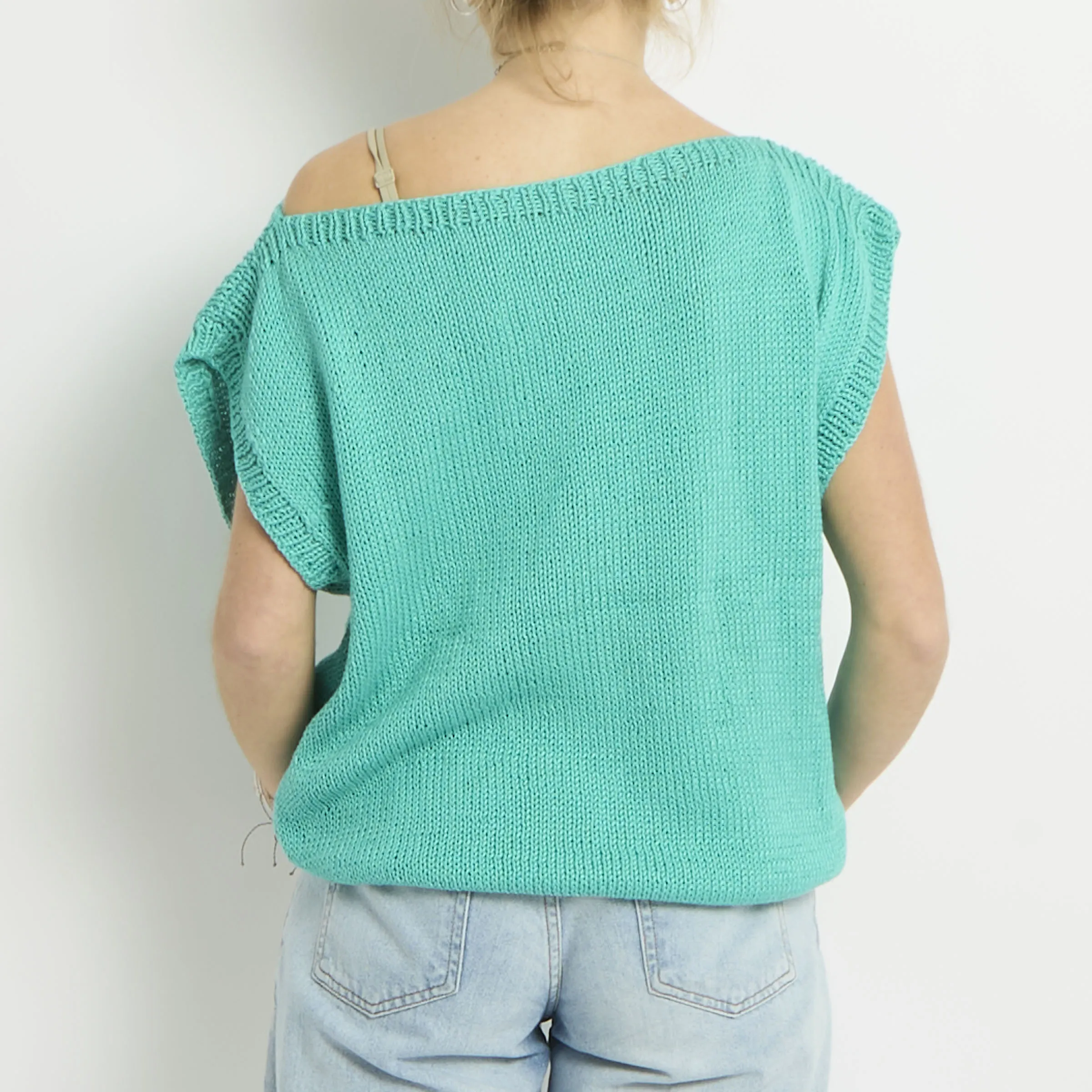 Knitted Sweater Vest - UK 14