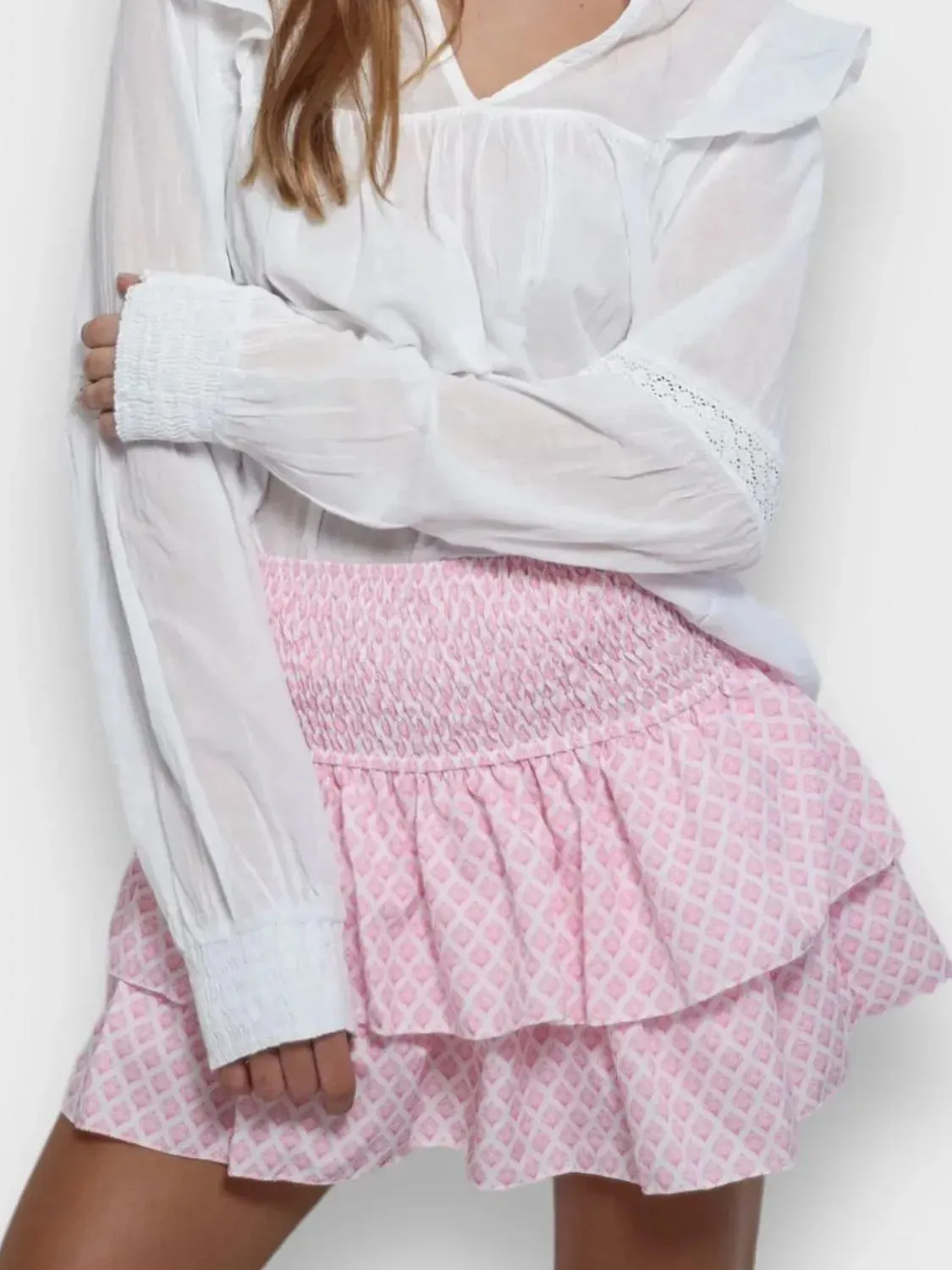 Layered Mini Skirt
