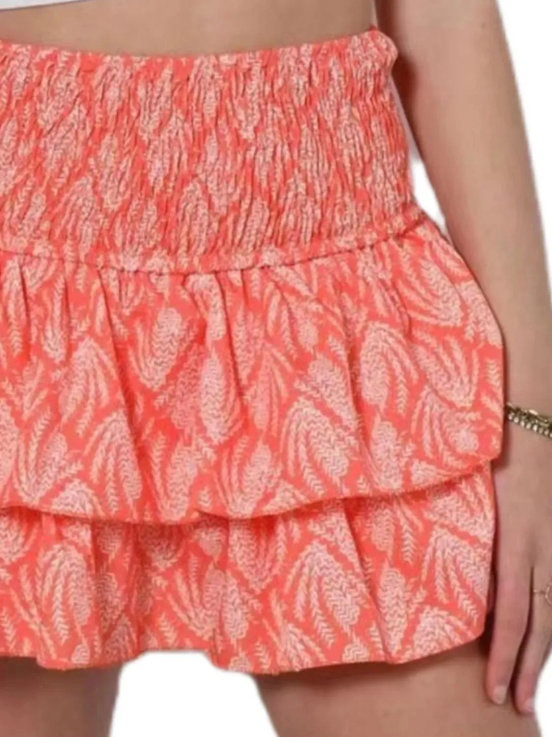 Layered Mini Skirt