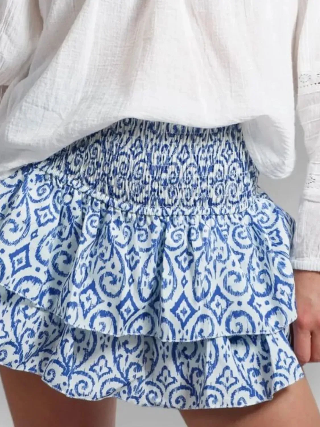 Layered Mini Skirt