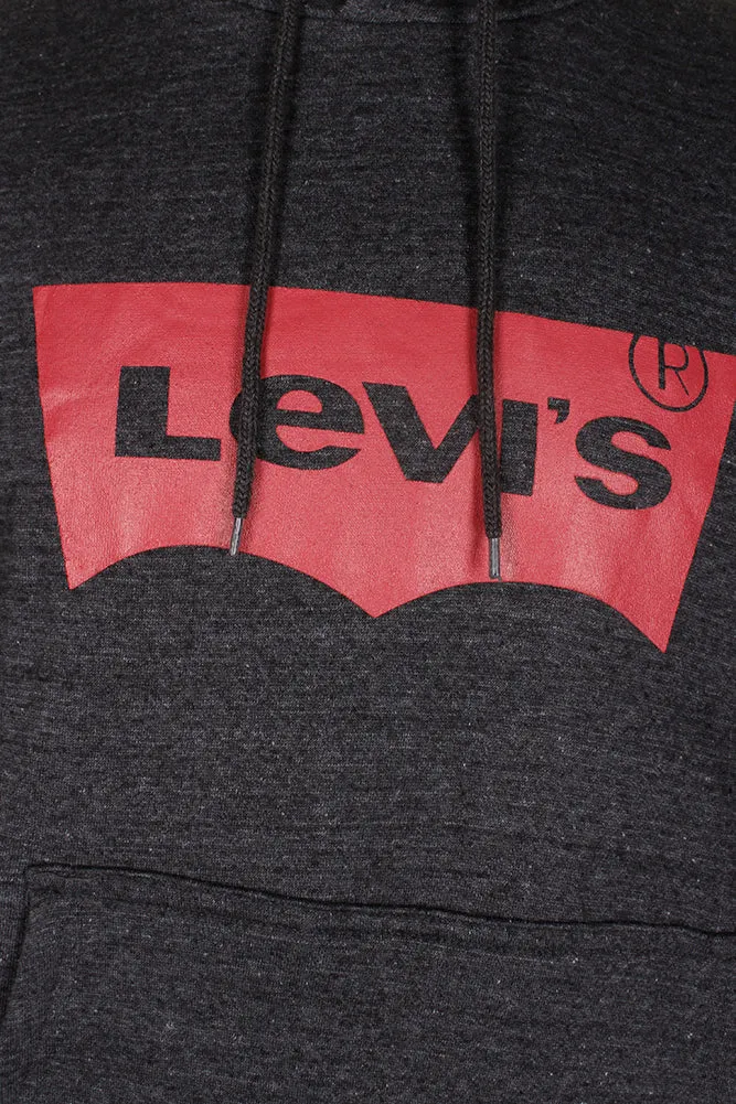Levi's Men's Logo Graphic Front Pouch Pocket Pullover Hoodie