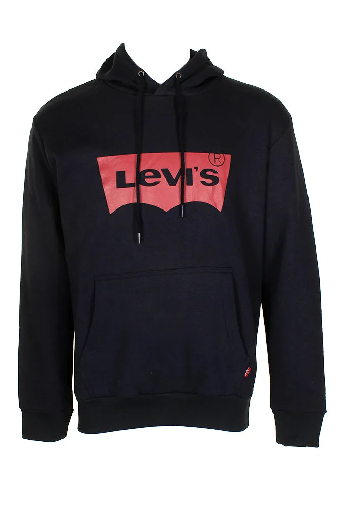 Levi's Men's Logo Graphic Front Pouch Pocket Pullover Hoodie