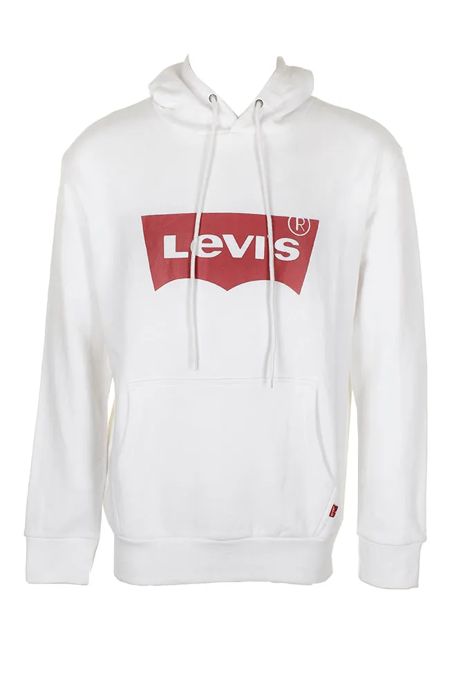 Levi's Men's Logo Graphic Front Pouch Pocket Pullover Hoodie