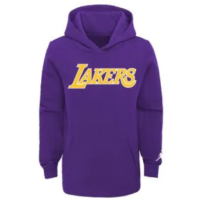 Los Angeles Lakers Essential Statement Kids Nike NBA Pullover Hoodie 'Purple'