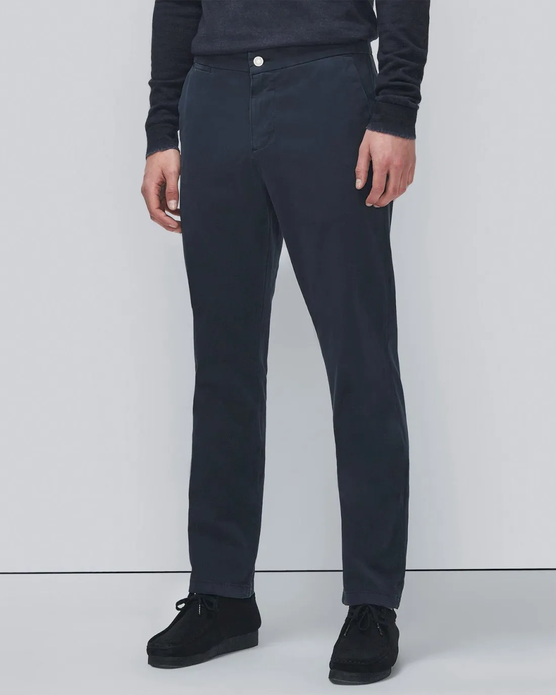 Luxe Performance Slimmy Tapered Chino in Sateen Navy
