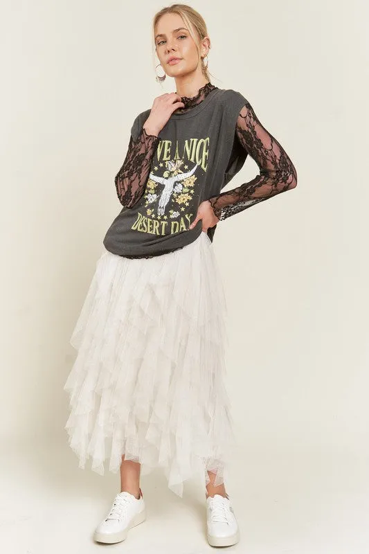 Mesha Midi Skirt