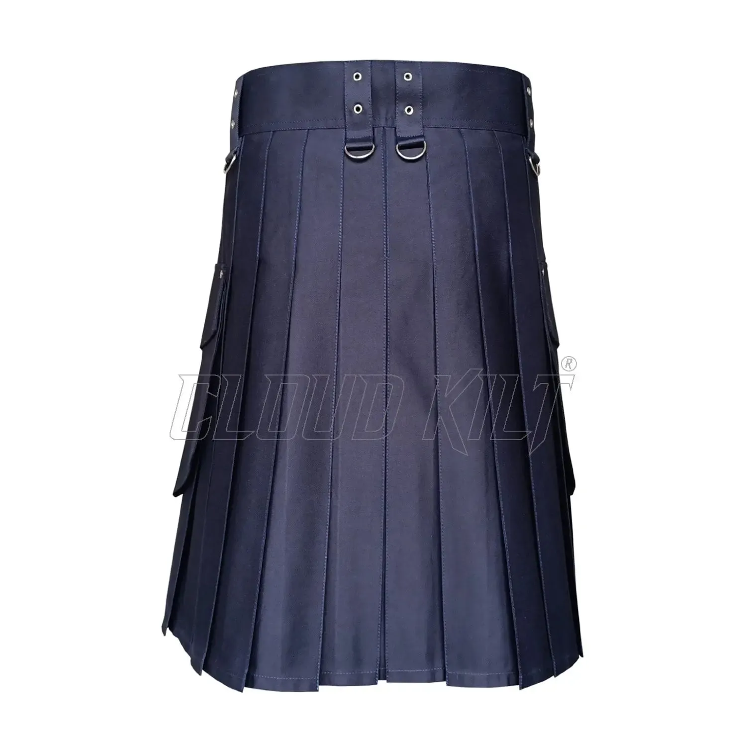 Modern Utility Kilt For Men With Stylish Pockets