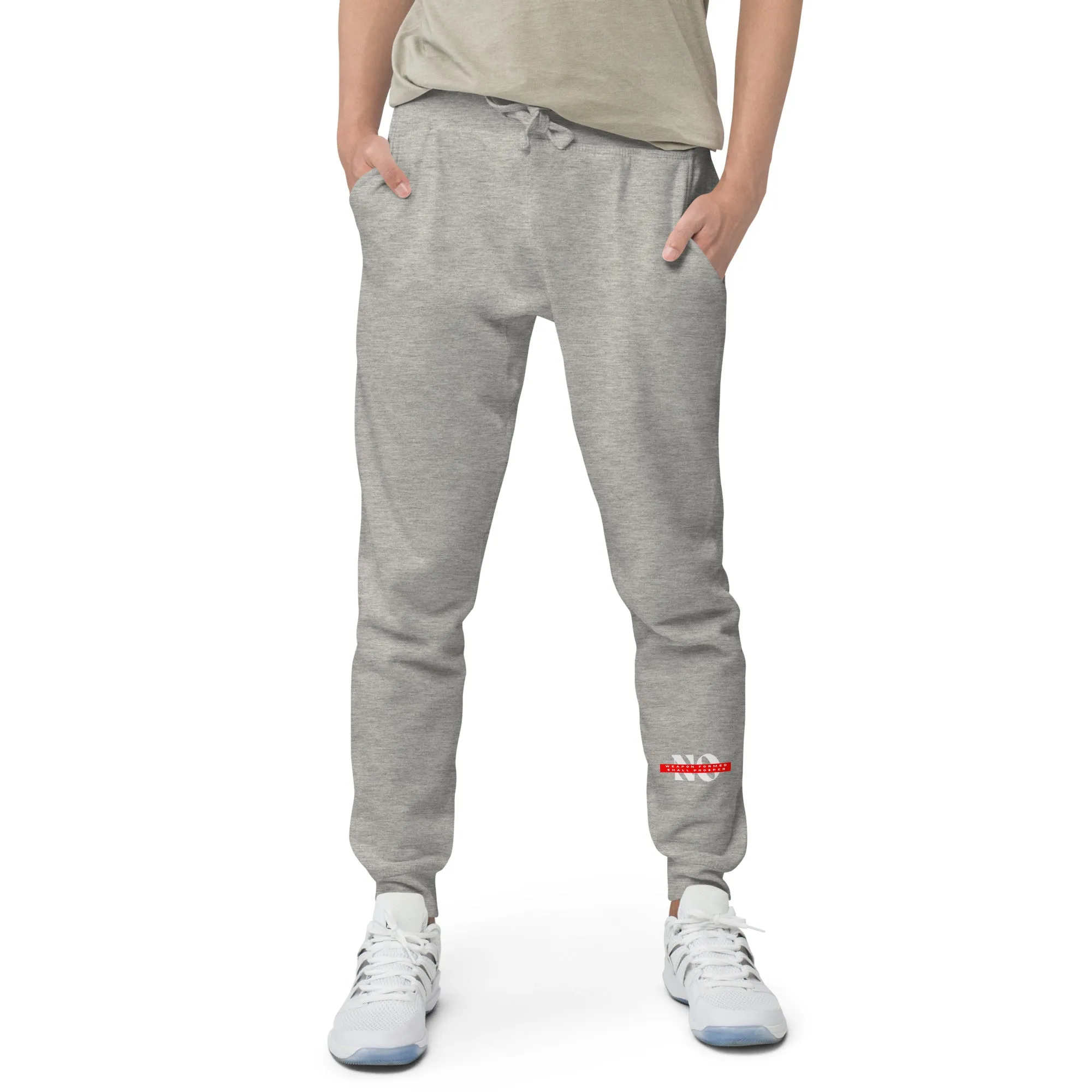 No Weapon Formed 1.1: Unisex fleece sweatpants