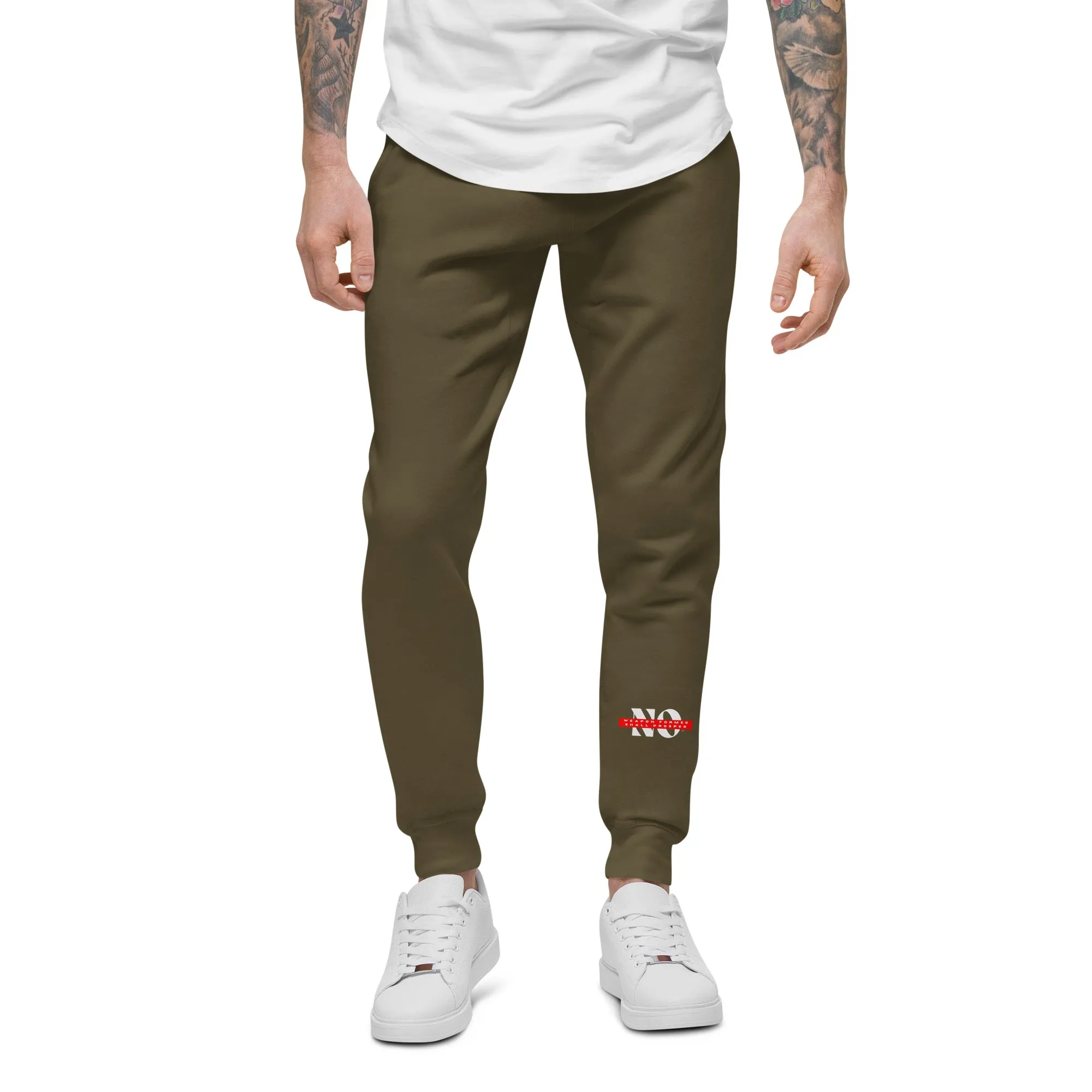 No Weapon Formed 1.1: Unisex fleece sweatpants