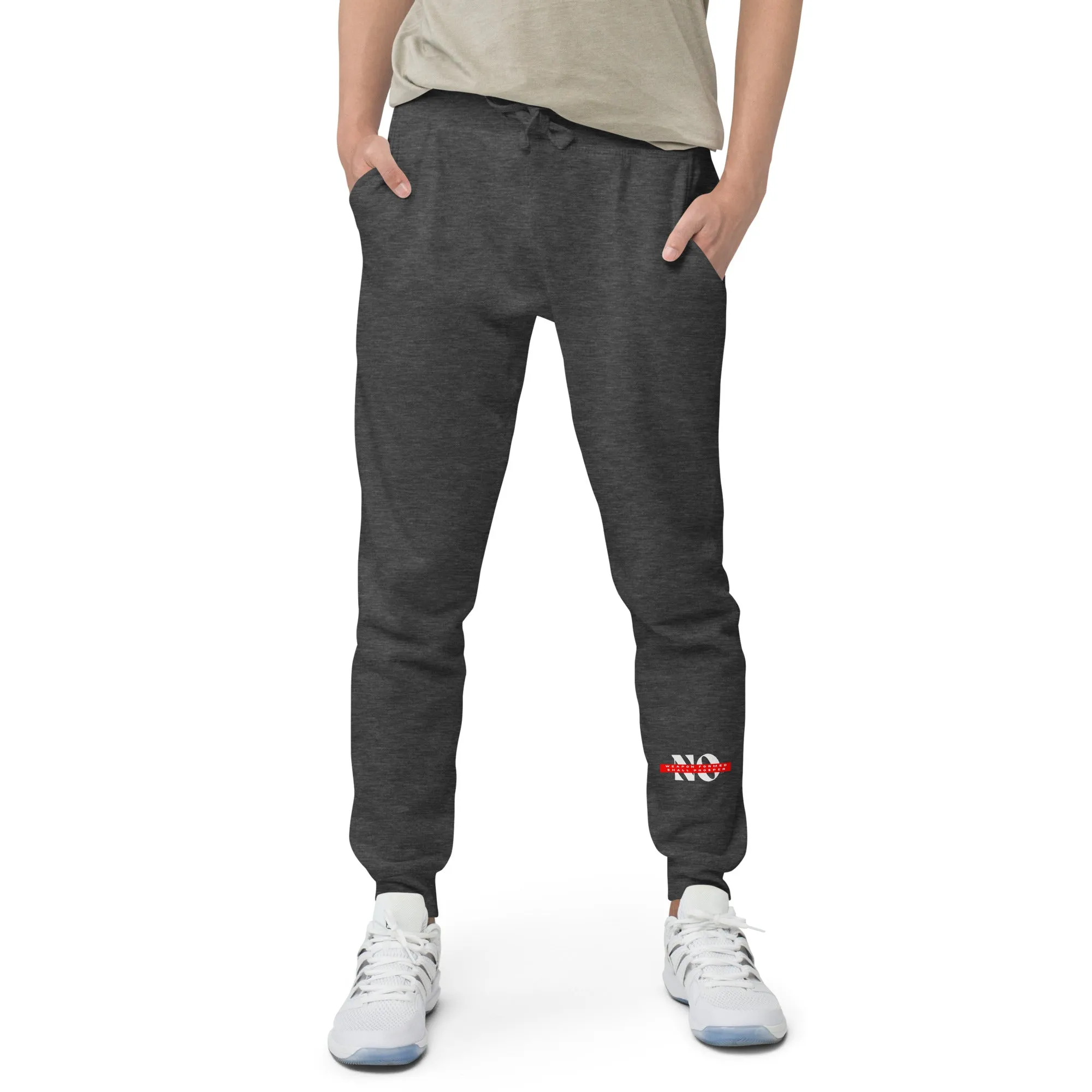 No Weapon Formed 1.1: Unisex fleece sweatpants