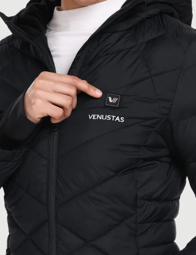 [Open Box] Women’s Heated Recycled Puffer Jacket 7.4V, EW68 [XS,S,M,L,XL,3XL]
