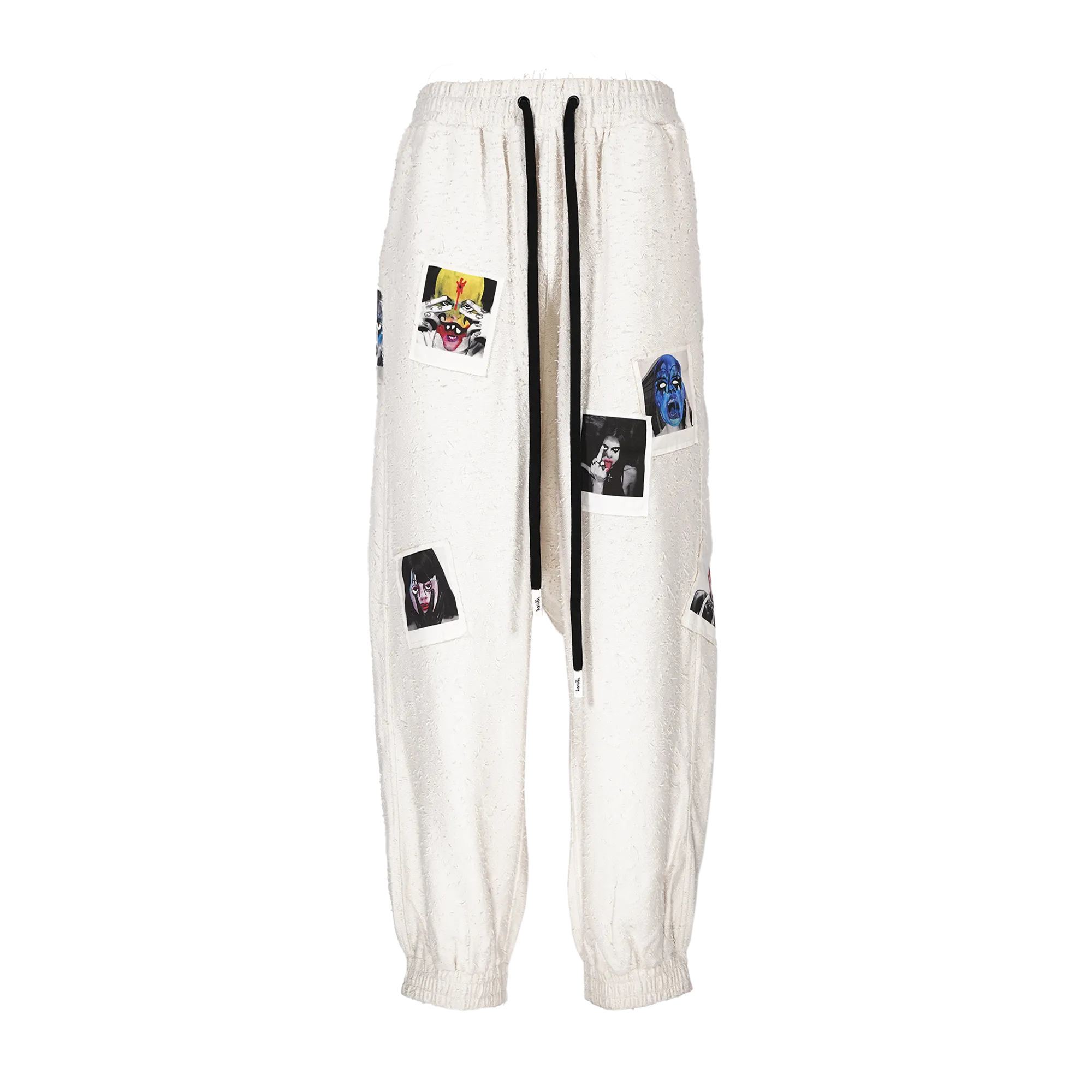 POLAROID COLLECTION SWEATPANTS - WHITE