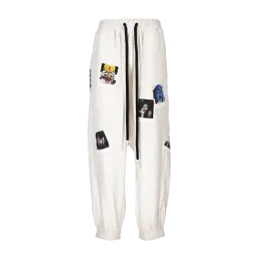POLAROID COLLECTION SWEATPANTS - WHITE