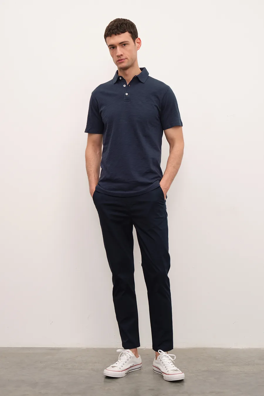 Pull-On Chino Pants