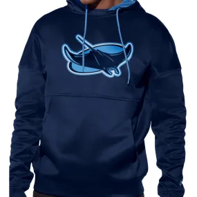 Rays Men's New Era Navy Clubhouse Alt Hoodie
