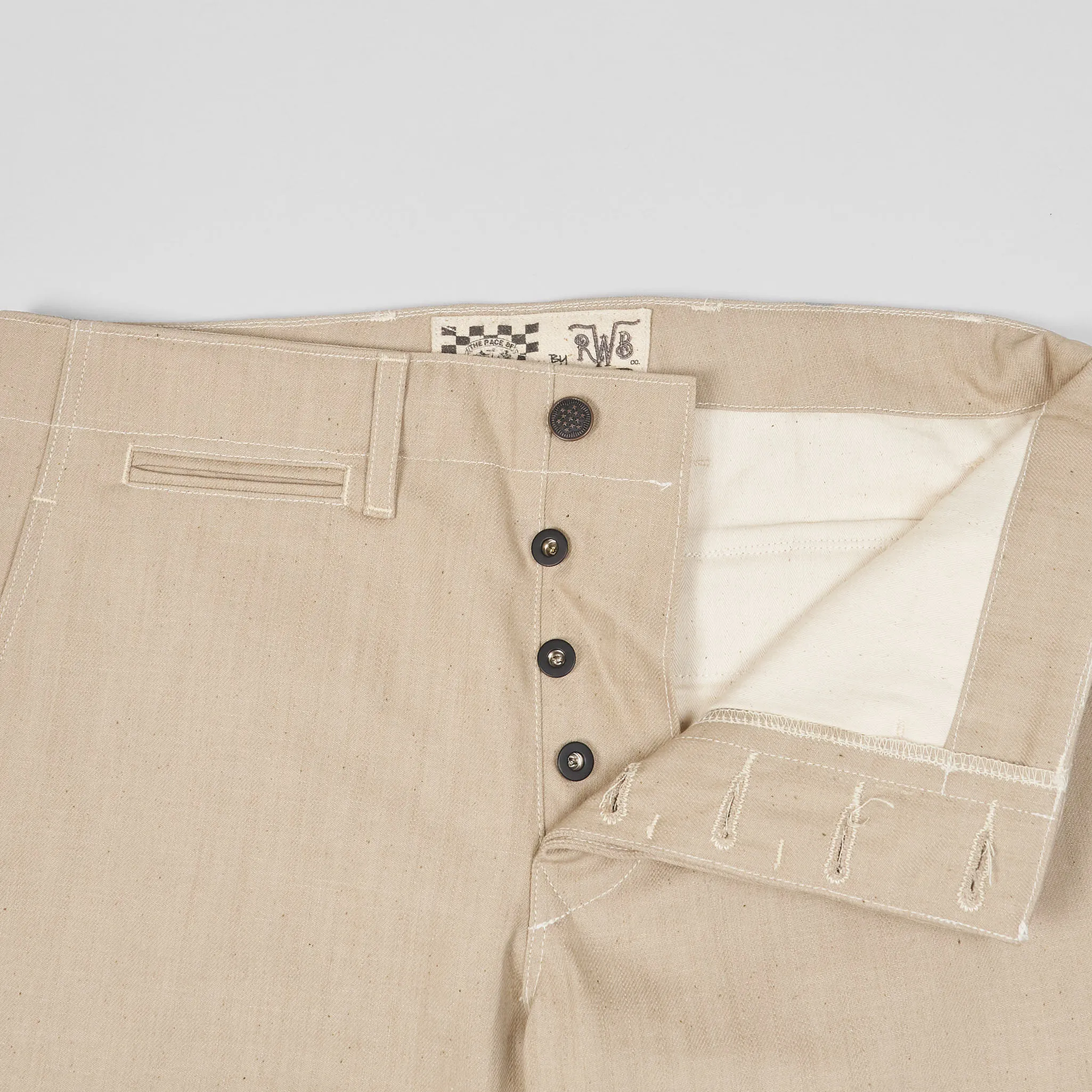 Red White Blue Co. Straight Fitted Chino Pants