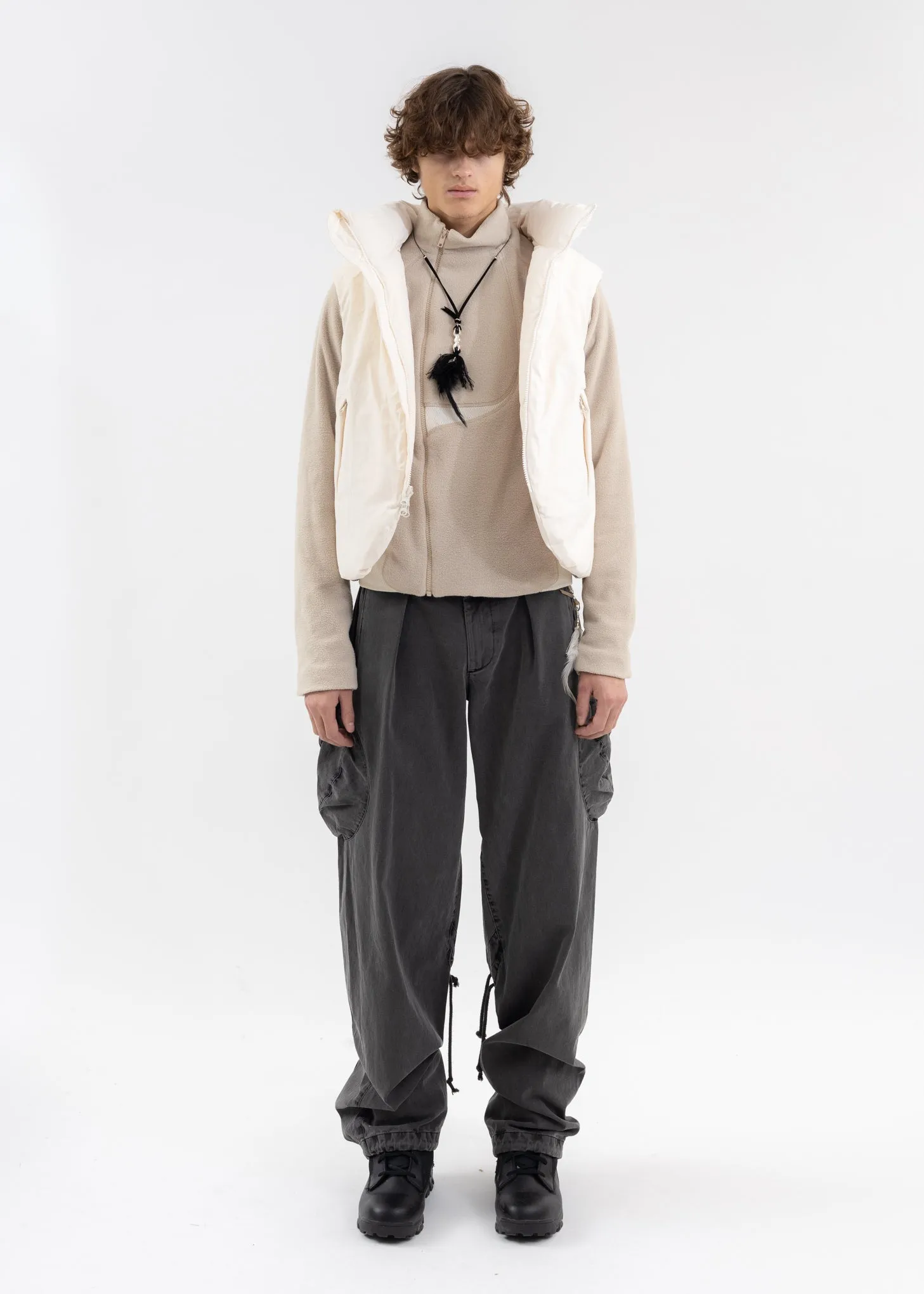 SAND FLEECE JACKET