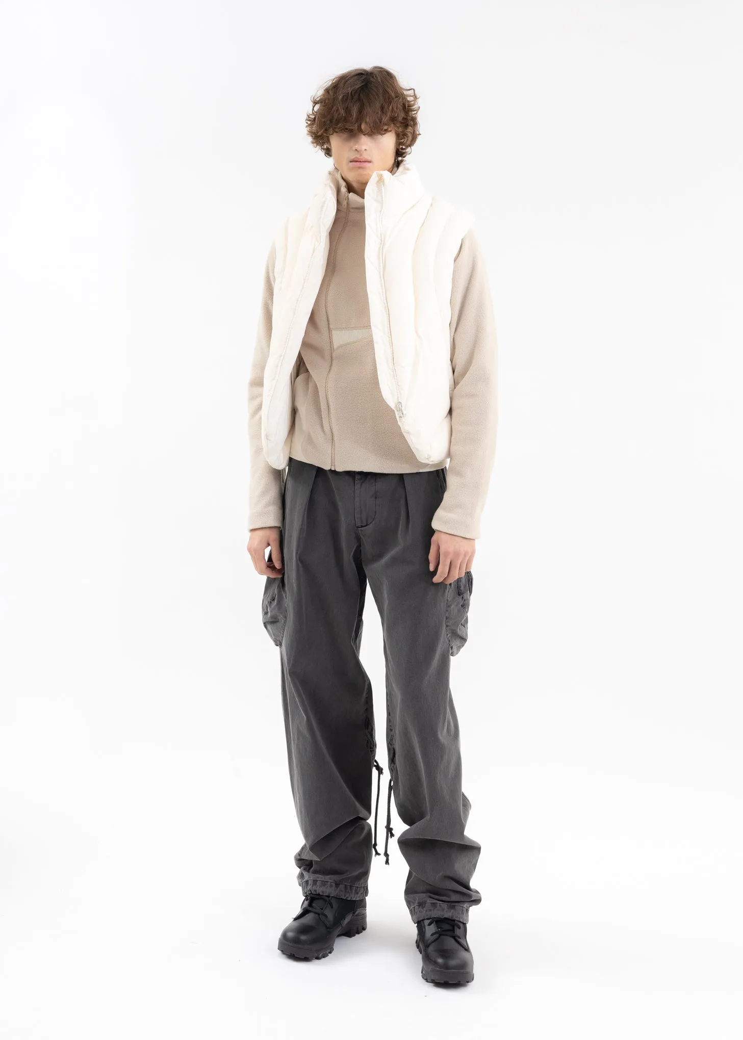 SAND FLEECE JACKET