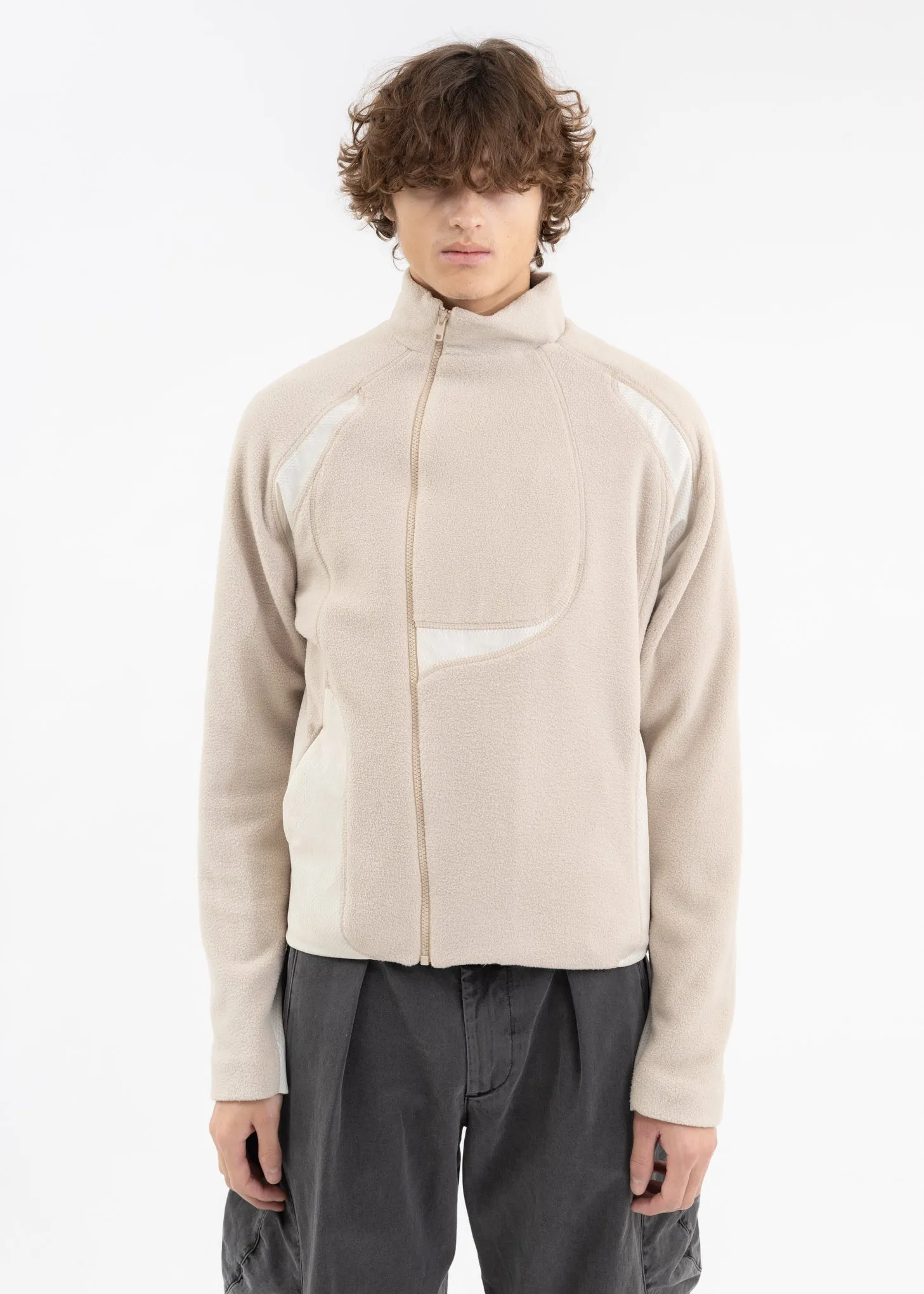 SAND FLEECE JACKET