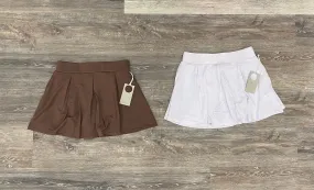 Skort with Comfort Stretch Elastic Waistband