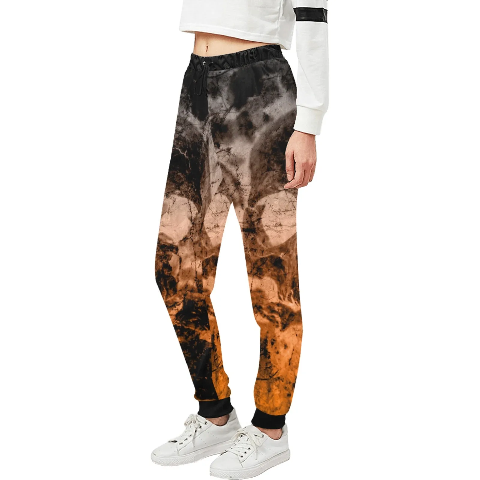 Smokey Skull Casual Sweatpants
