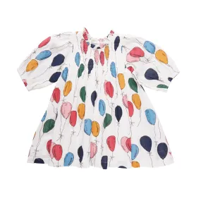 Stevie Puff Sleeve Dress - Balloon Bunches by Pink Chicken