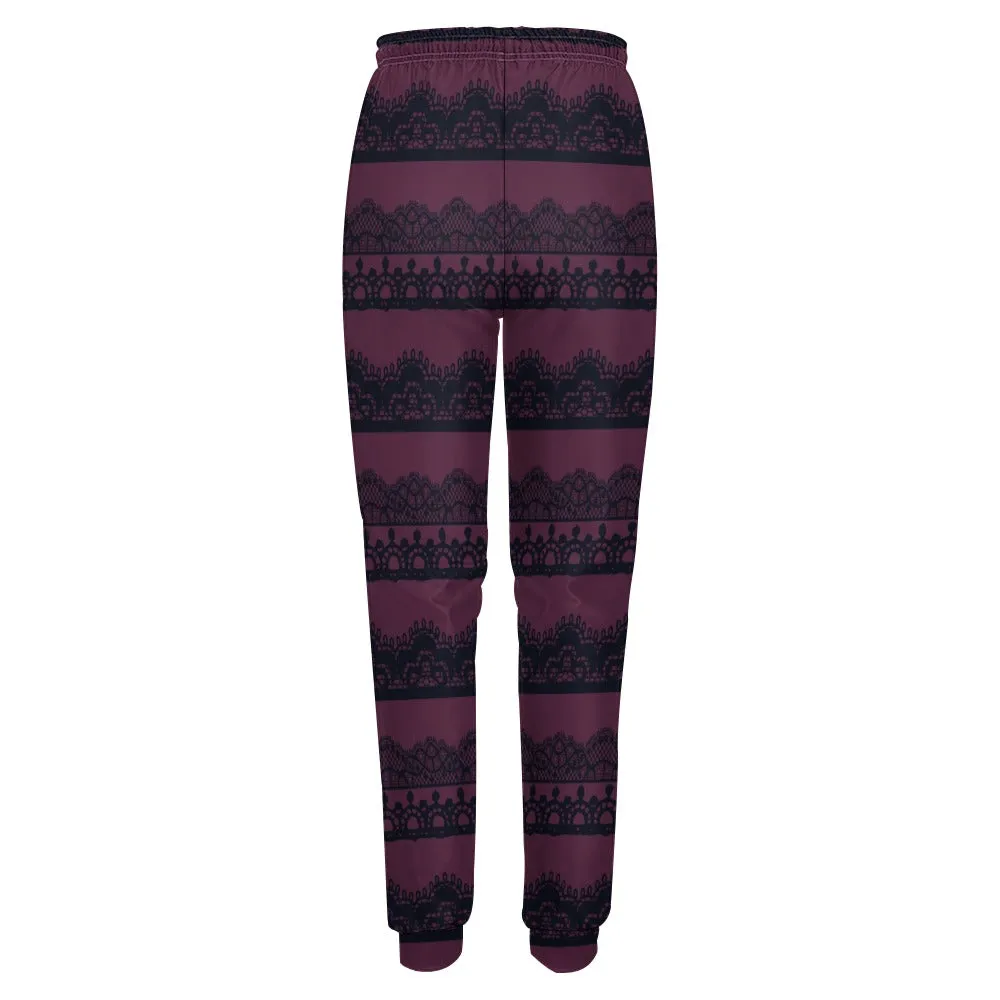 Stylized Purple Sweatpants