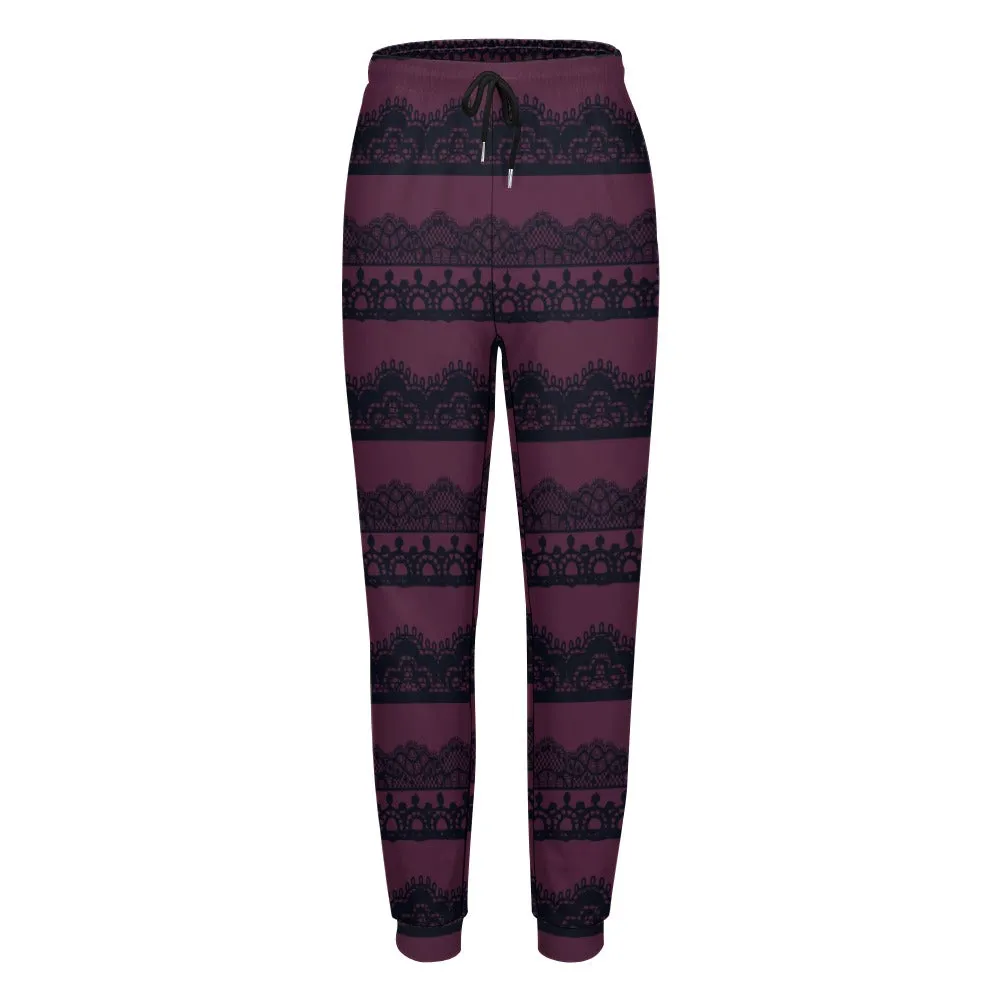 Stylized Purple Sweatpants