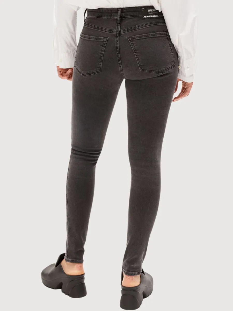 Tillaa Jeans X Stretch Coal Mine In Organic Cotton | Armedangels