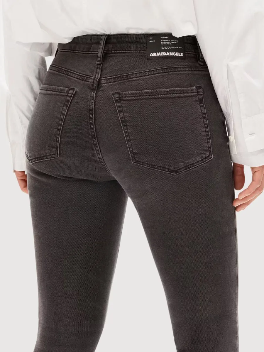 Tillaa Jeans X Stretch Coal Mine In Organic Cotton | Armedangels