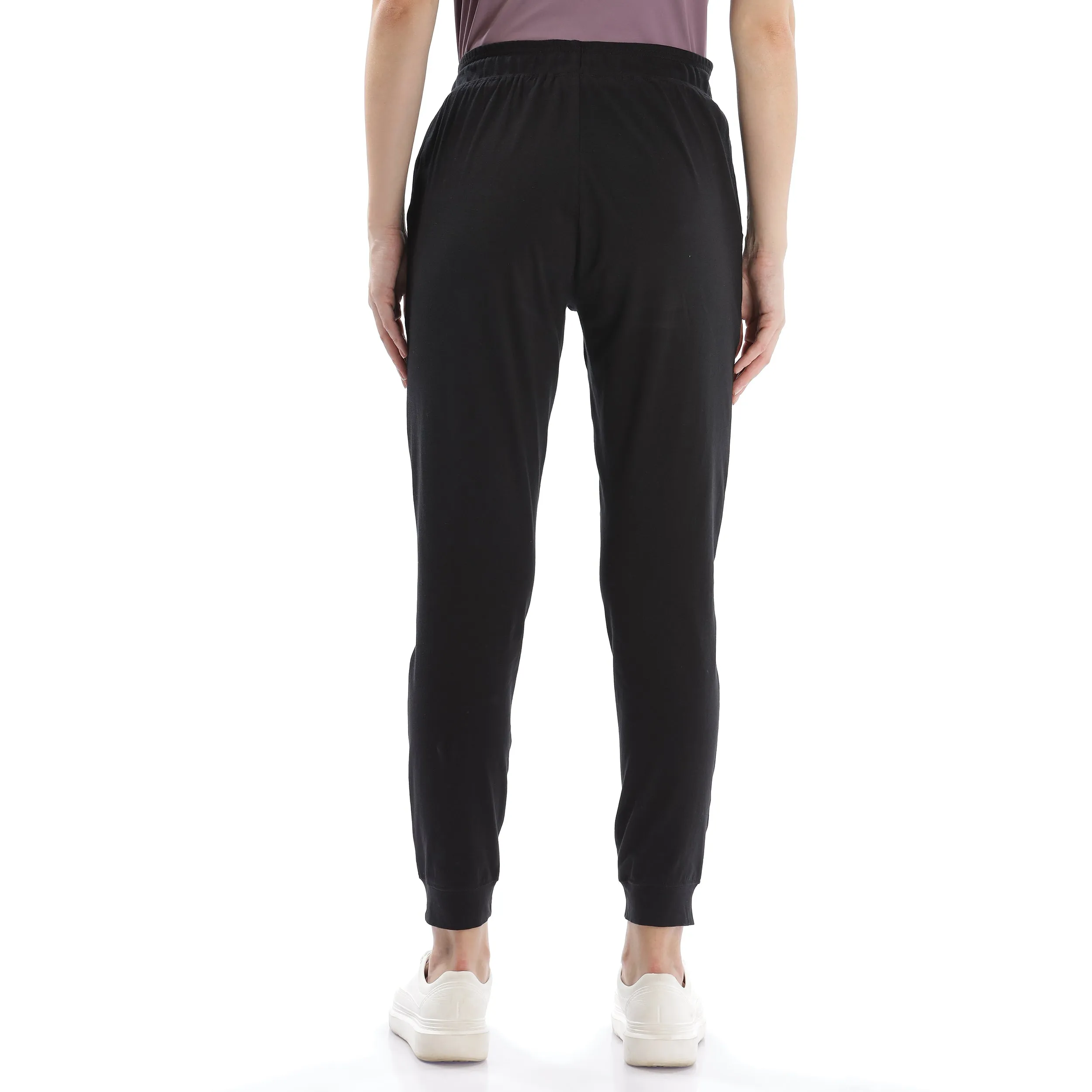 Women Organic Cotton Joggers Pant With Side Pockets and  Adjustable Waist